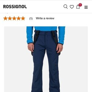 Rossignol Black and Blue Ski Pants